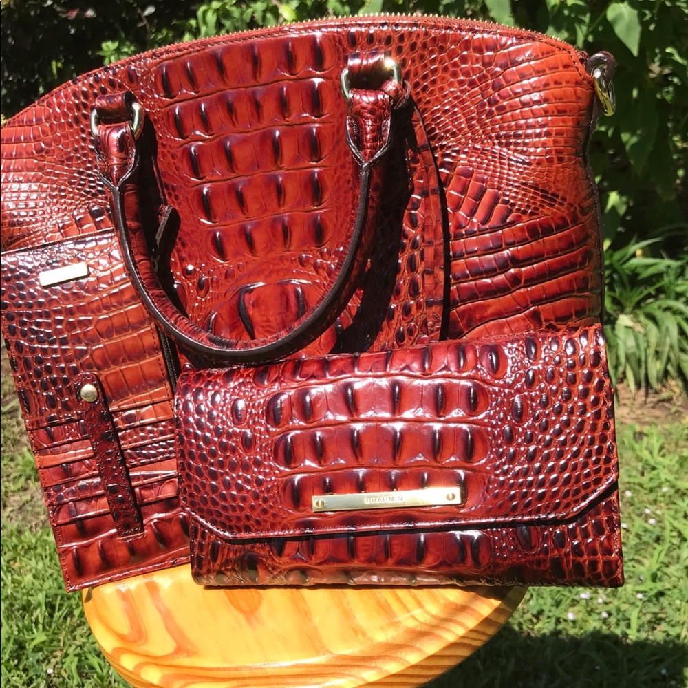 BRAHMIN DUXBURY SATCHEL